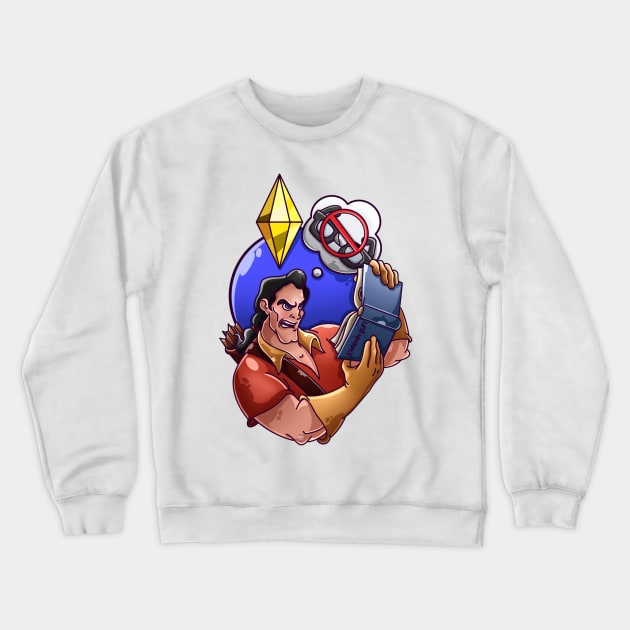 Gaston x Sims Crewneck Sweatshirt by The Gumball Machine